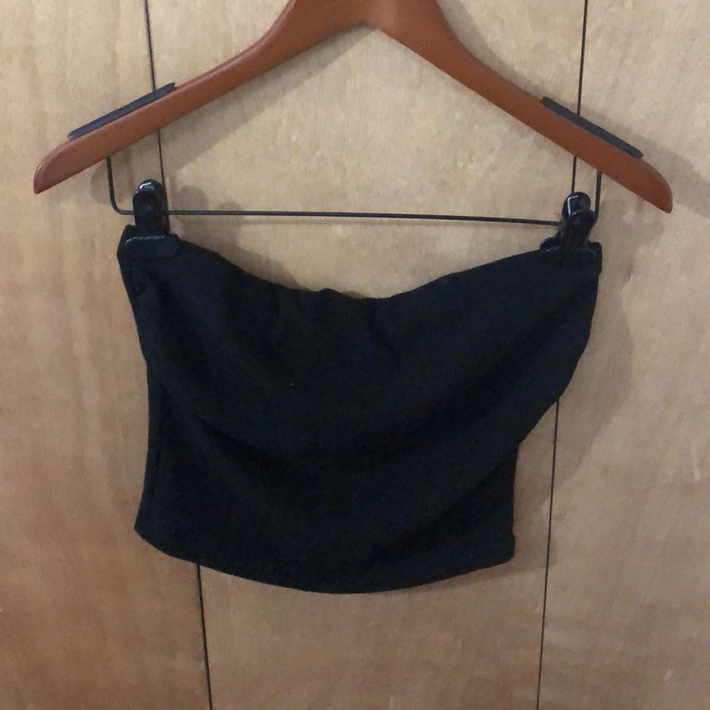 Fashion Nova Black Tube Top